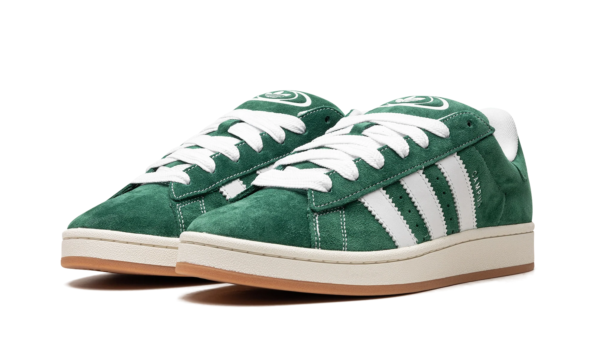 Adidas Campus 00s Dark Green Cloud White - Image 3
