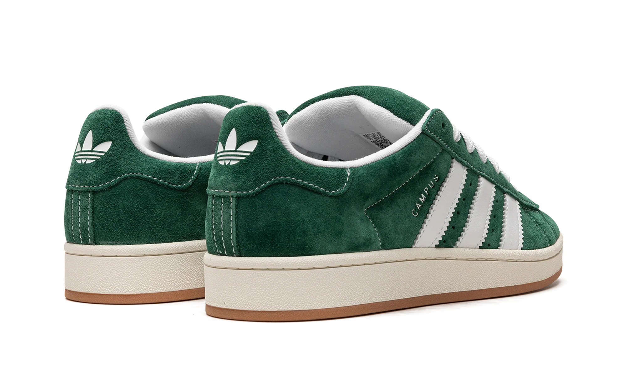 Adidas Campus 00s Dark Green Cloud White - Image 4