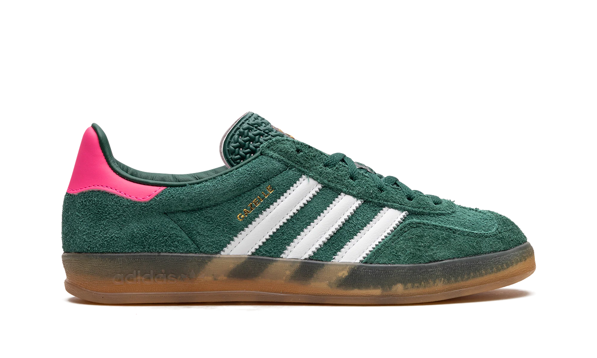 Adidas Gazelle Indoor Collegiate Green Lucid Pink - Image 6