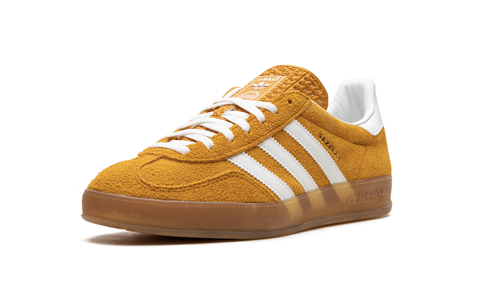 Adidas Gazelle Indoor Orange Peel White - Image 4