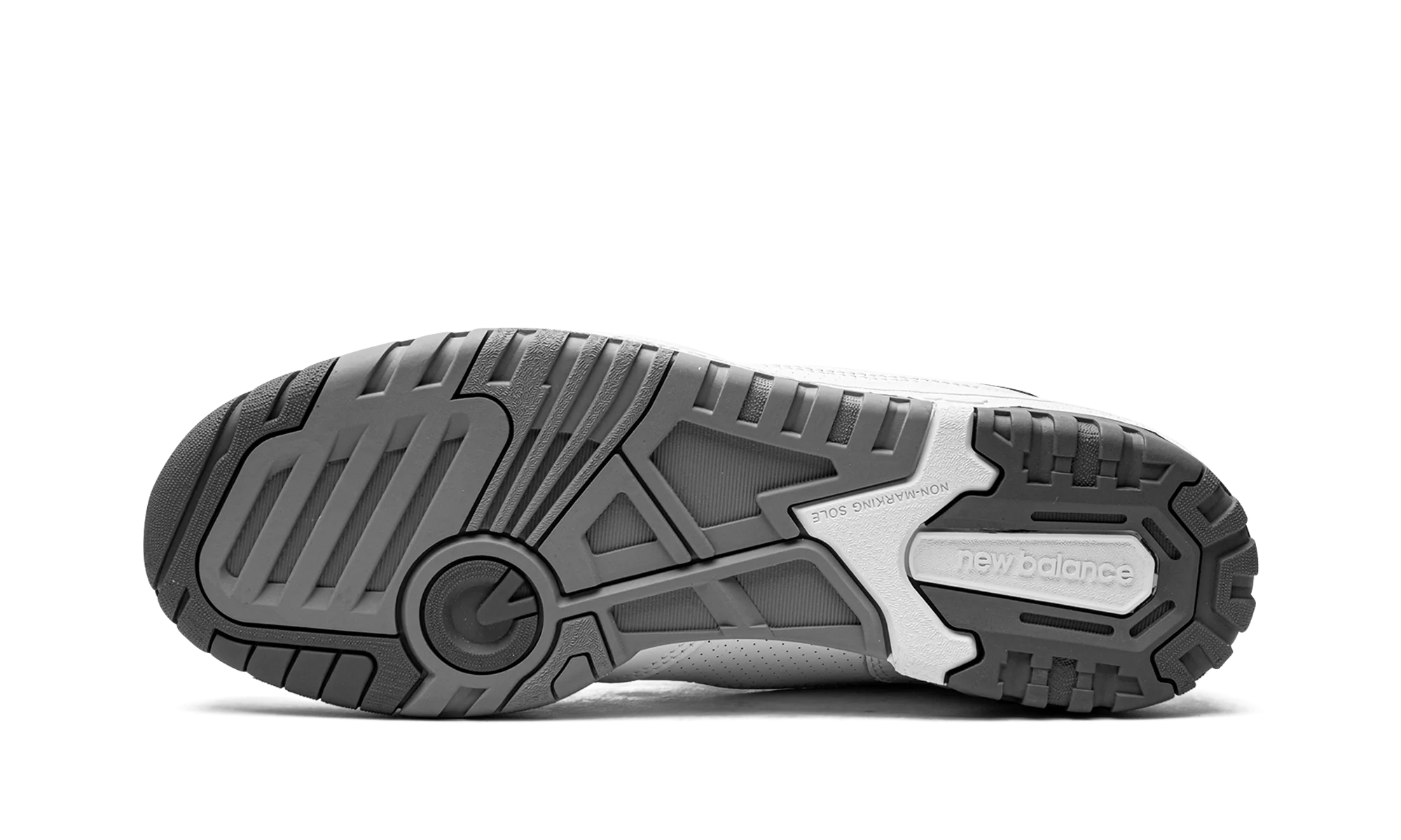 New Balance 550 White Grey Dark Grey - Image 5