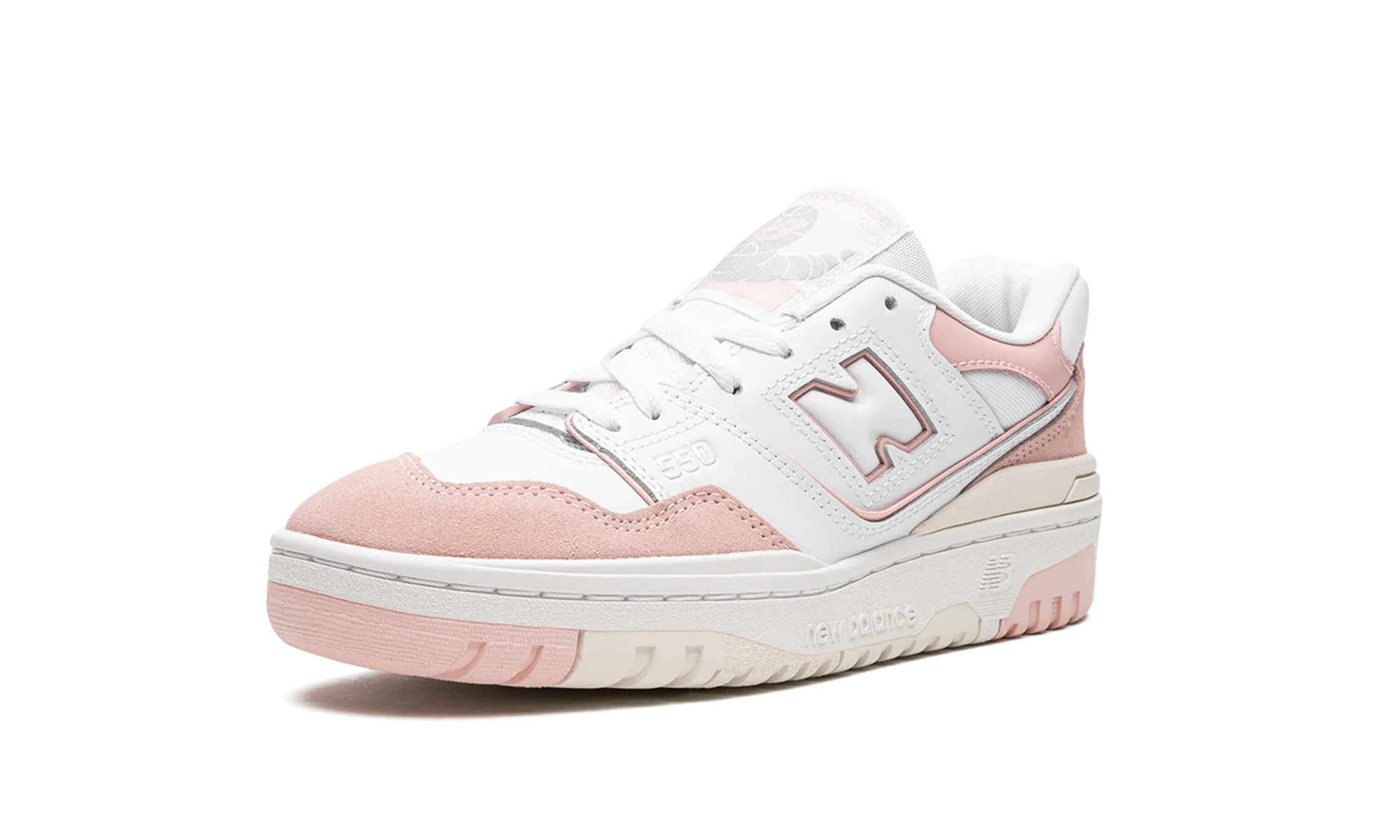 New Balance 550 White Pink Sea Salt - Image 4