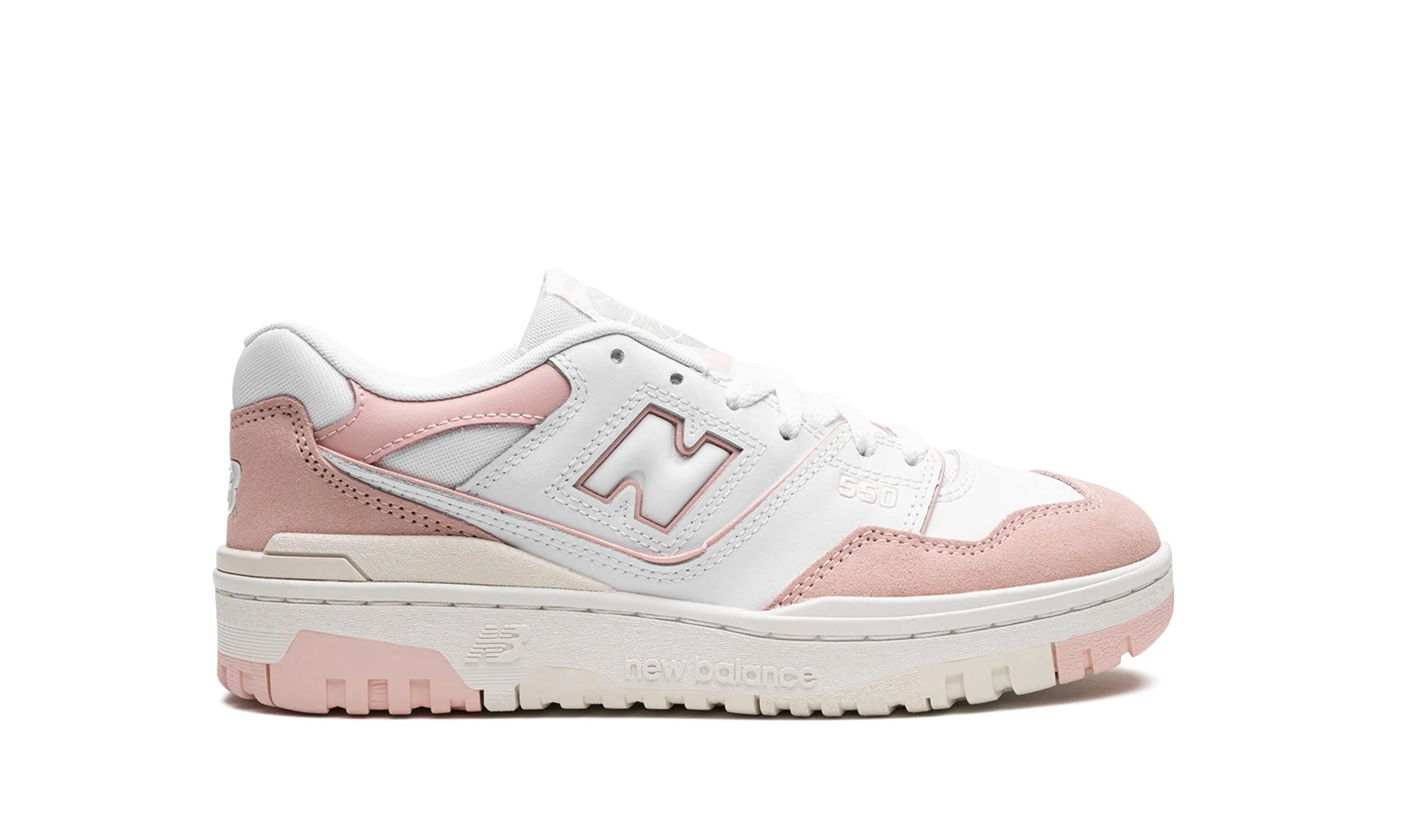 New Balance 550 White Pink Sea Salt - Image 6